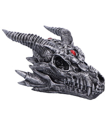 Tribal Flame Sci-Fi Drachenschädel 21,5cm