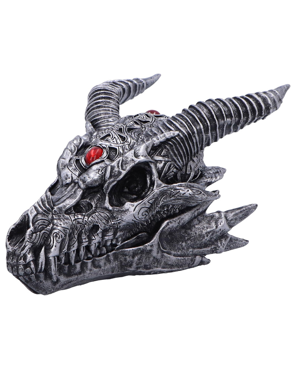 Tribal Flame Sci-Fi Drachenschädel 21,5cm