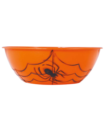 Cuenco Naranja De La Araña De Trick Or Treat