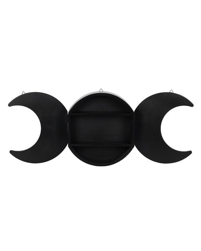 Triple Moon Wall Shelf 93cm