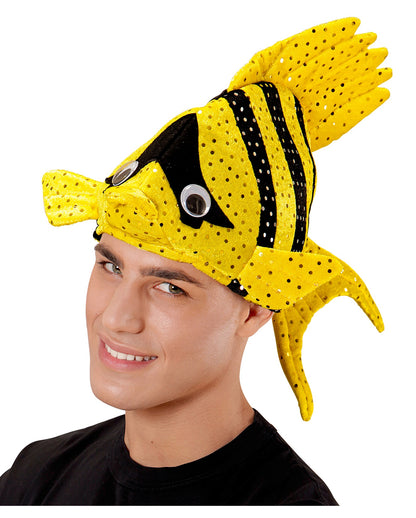 Tropischer Fischhut Gelb