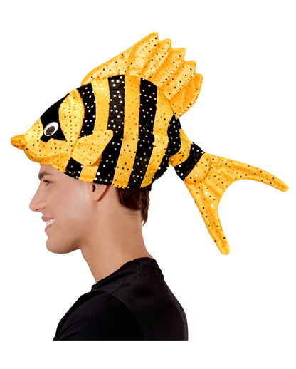 Tropischer Fischhut Orange