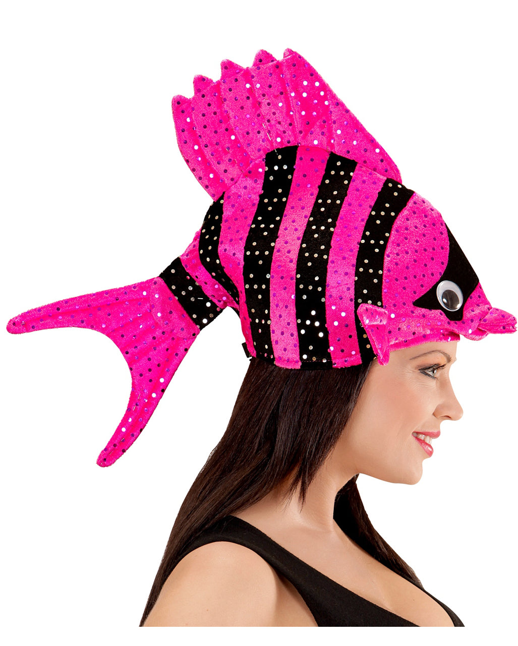 Tropischer Fischhut Pink