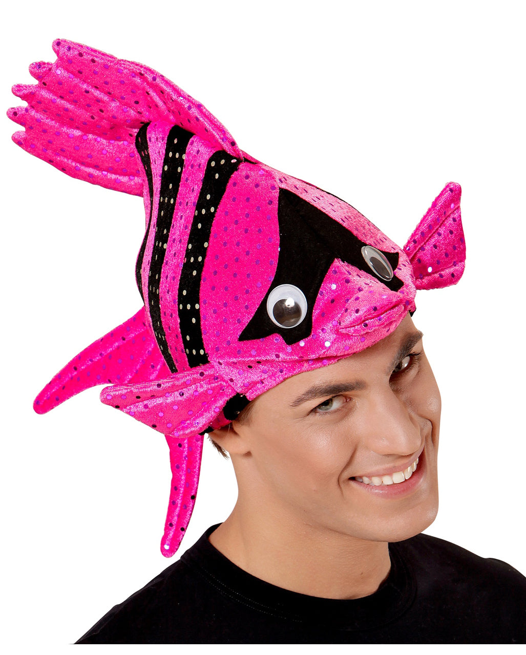 Tropischer Fischhut Pink