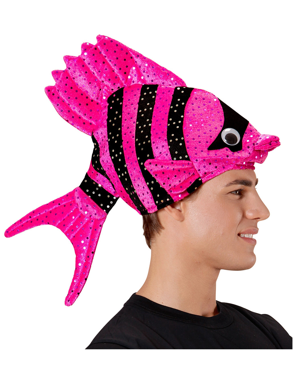 Tropischer Fischhut Pink