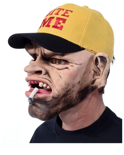 Trucker Redneck Maske mit Baseball Cap