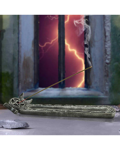 Dämmerung Dreifach-Mond Räucherstäbchenhalter 27,3cm