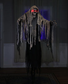 Creepy Skeleton Phantom Hanging Figure With Light & Sound 182cm