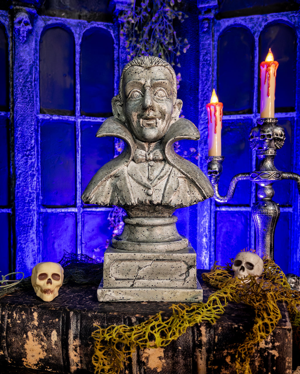 Busto Del Conte Vampiro 28 Cm