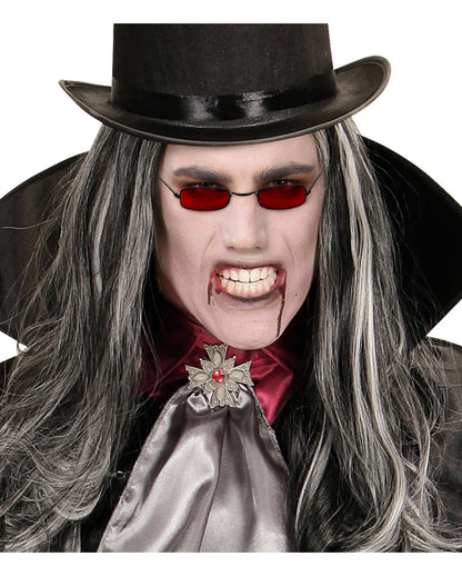 Vampirbrille mit getönten Gläsern