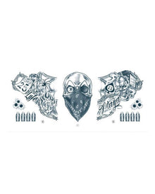 Vandale Nacken Klebetattoo Set