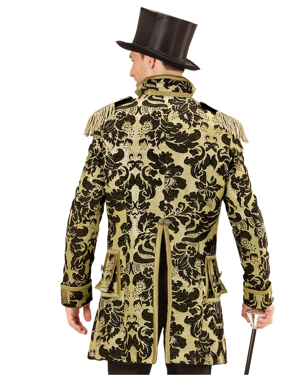Gold-schwarzer venezianischer Militärfrack