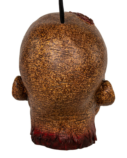 Verfaulter Zombieschädel als Halloween Deko 25cm