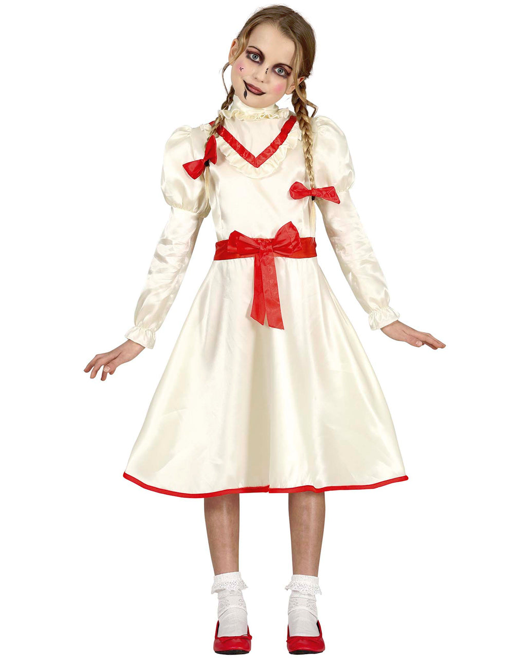 Verfluchte Puppe Halloween Kostüm Kinder