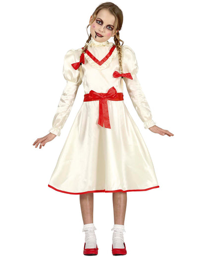 Verfluchte Puppe Halloween Kostüm Kinder
