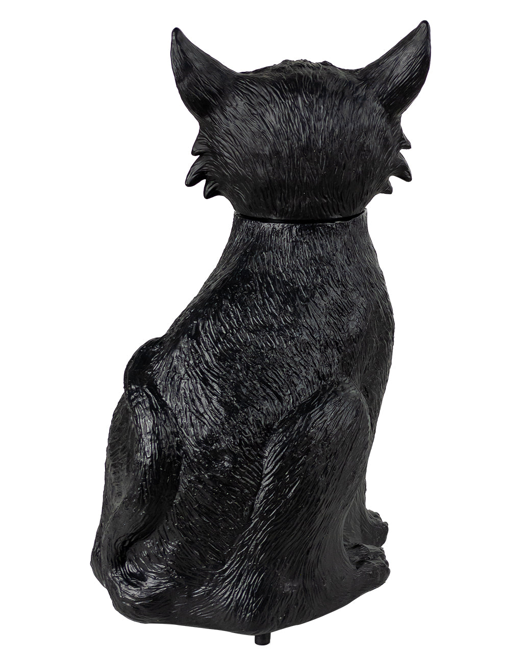 Verhexte Schwarze Katze mit Bewegung, Light & Sound 34cm