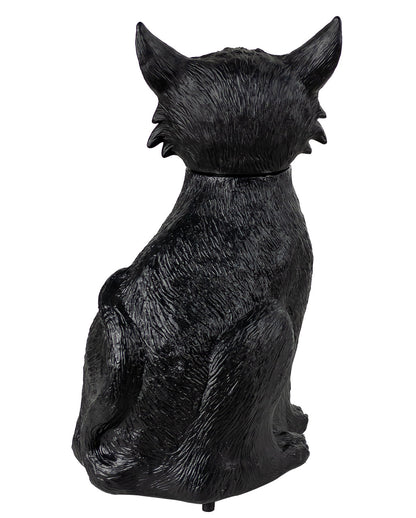 Verhexte Schwarze Katze mit Bewegung, Light & Sound 34cm