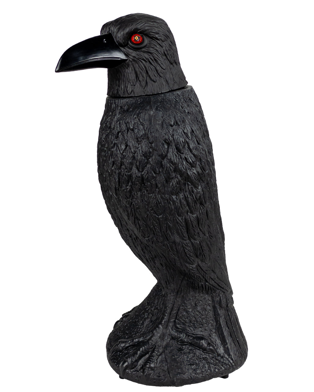 Verhexter Schwarzer Rabe mit Bewegung, Light & Sound 39cm