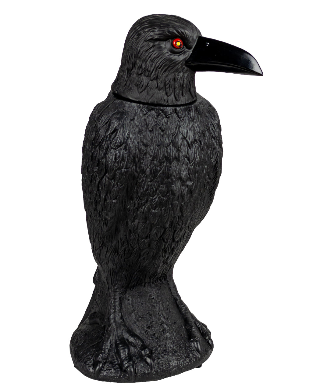 Verhexter Schwarzer Rabe mit Bewegung, Light & Sound 39cm