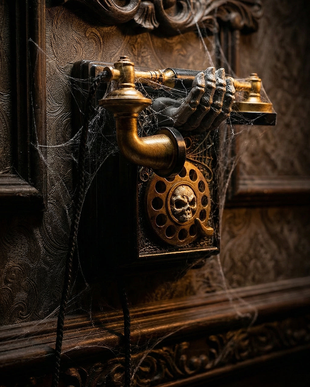 Verhextes Telefon mit Sound & Bewegung 21cm