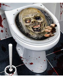 Verrotteter Zombie Klodeckel Sticker