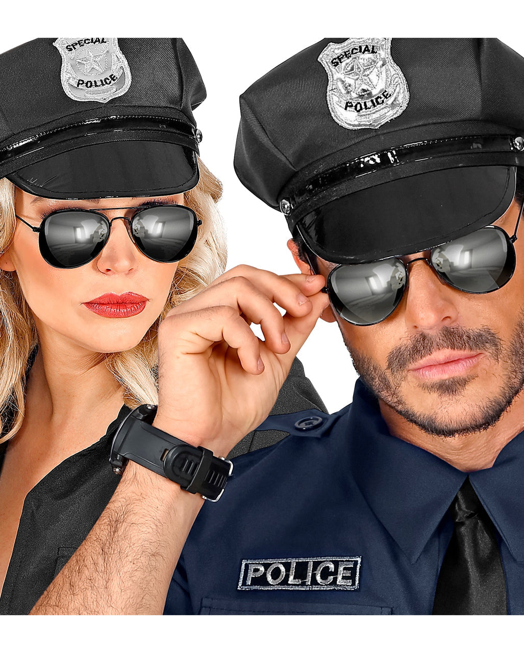 Polizei Spiegelbrille