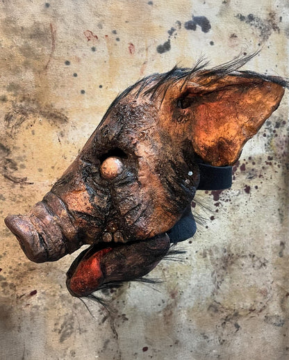 Verottende Kadaver Schweine Maske
