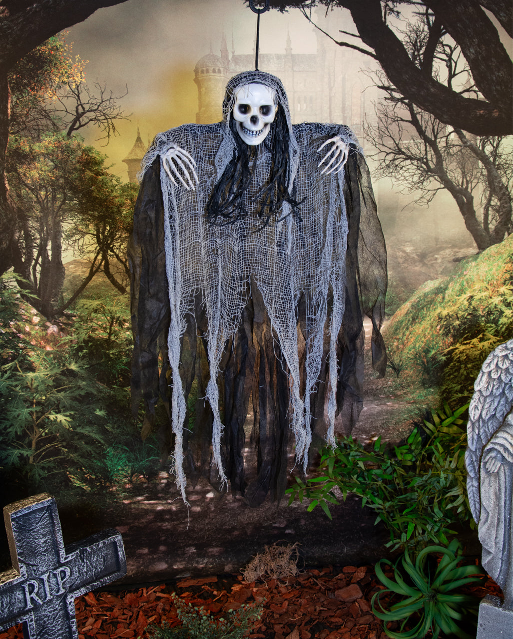 Verwester Grim Reaper Hängefigur 91cm