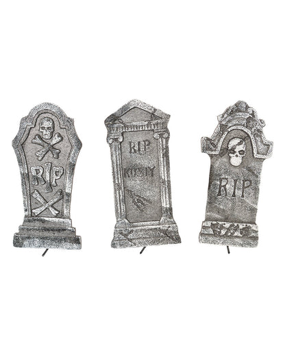 Halloween Grabstein Set 6-teilig