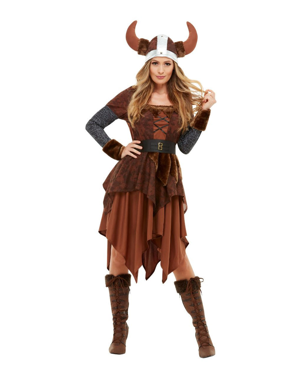 Viking Barbarian Queen Kostüm für Erwachsene