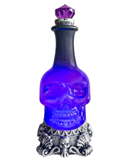 Violette Poison Potion Bottle mit Seelenschleim & Blue LED`s 28cm