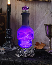 Violette Poison Potion Bottle mit Seelenschleim & Blue LED`s 28cm