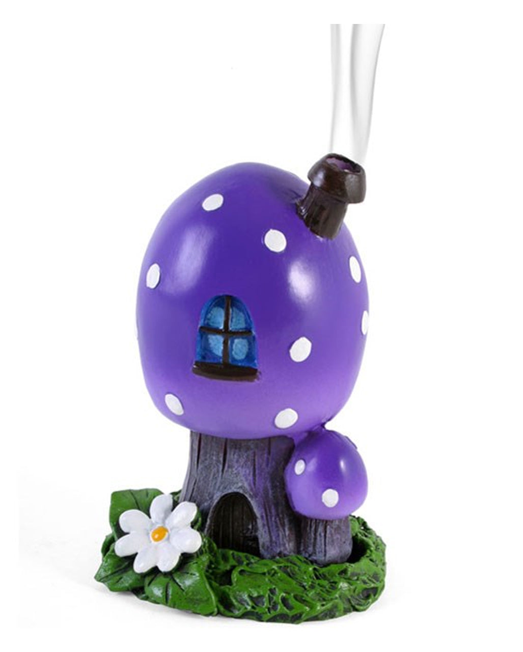 Paarse Toadstool Gerookte Kegelbrander 12,5cm