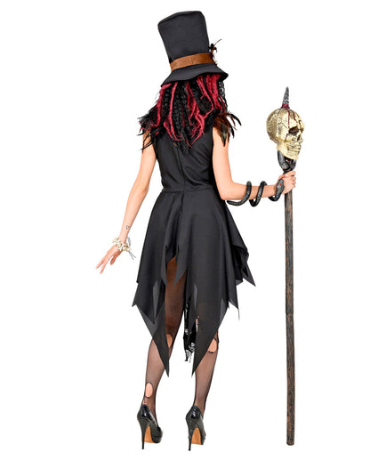 Voodoo Priesterin Halloween Kostüm