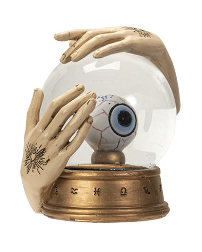 Hellseher Schneekugel mit Auge 13cm