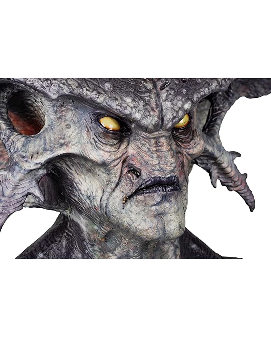 Warlord Dämonen Maske mit Hörner & Brustplatte