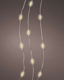 Warmweiße 100 Micro LED Strangbeleuchtung 5m