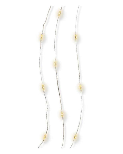 Warm White 40 Micro LED String Lighting 195cm