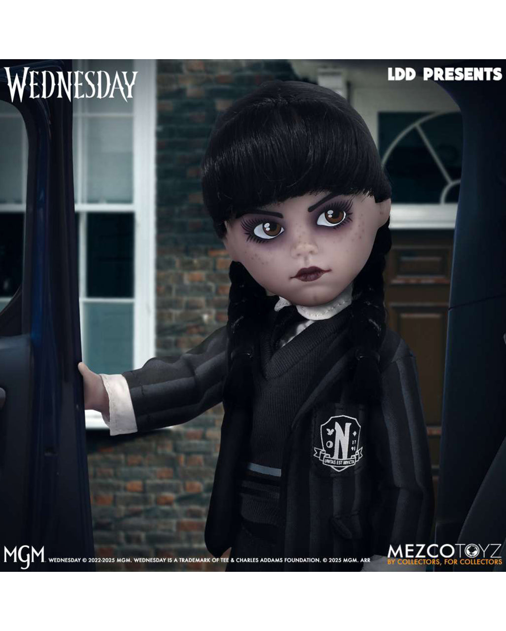 Wednesday Nevermore Academy Unifom LDD 25cm