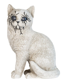 Weiße Geister Katze 23cm