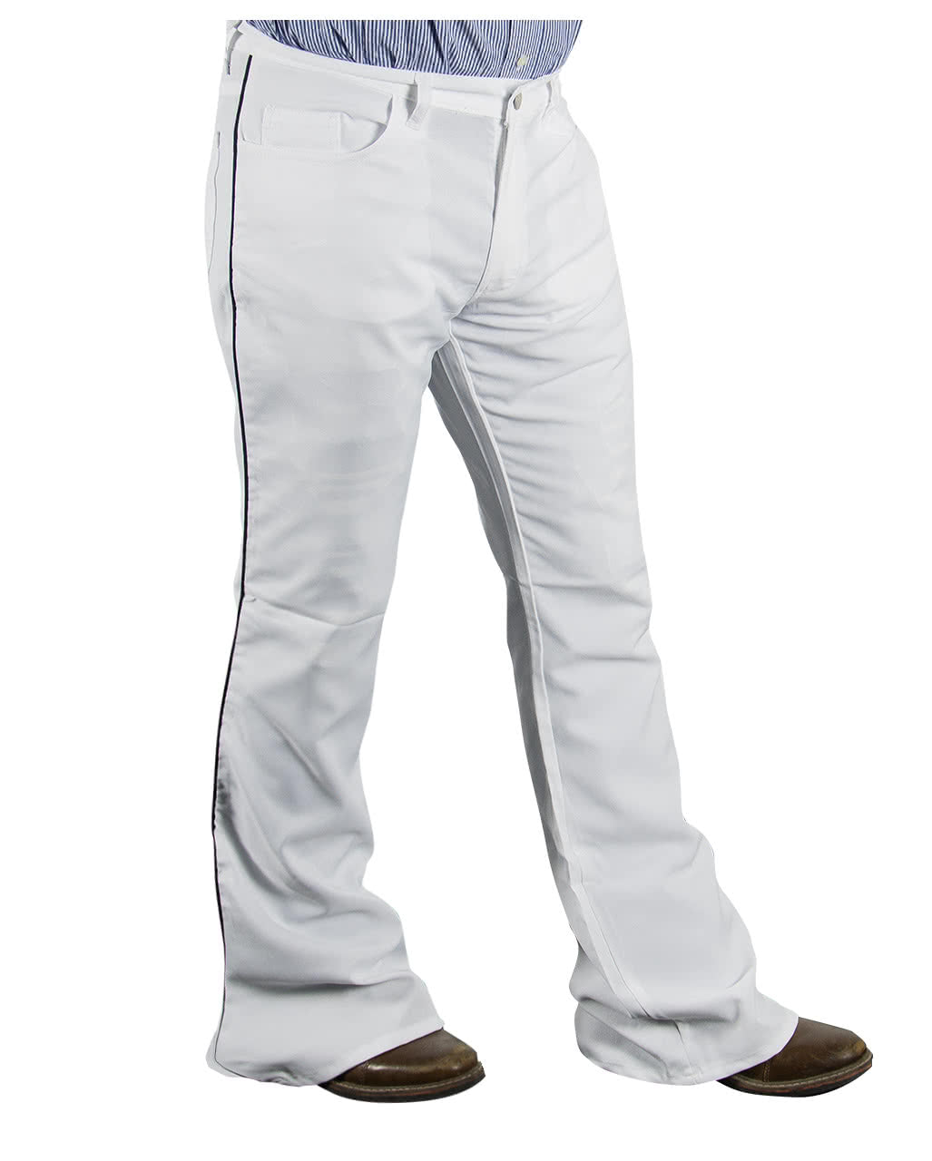 Unisex Schlaghose weiß