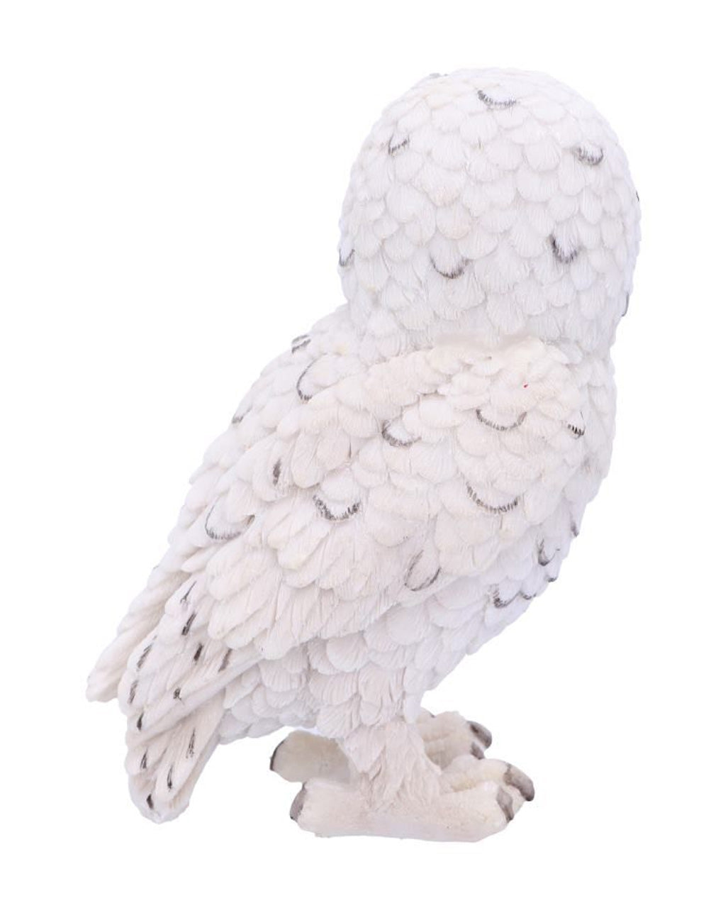 Weiße Schneeeule Statue 13,3cm