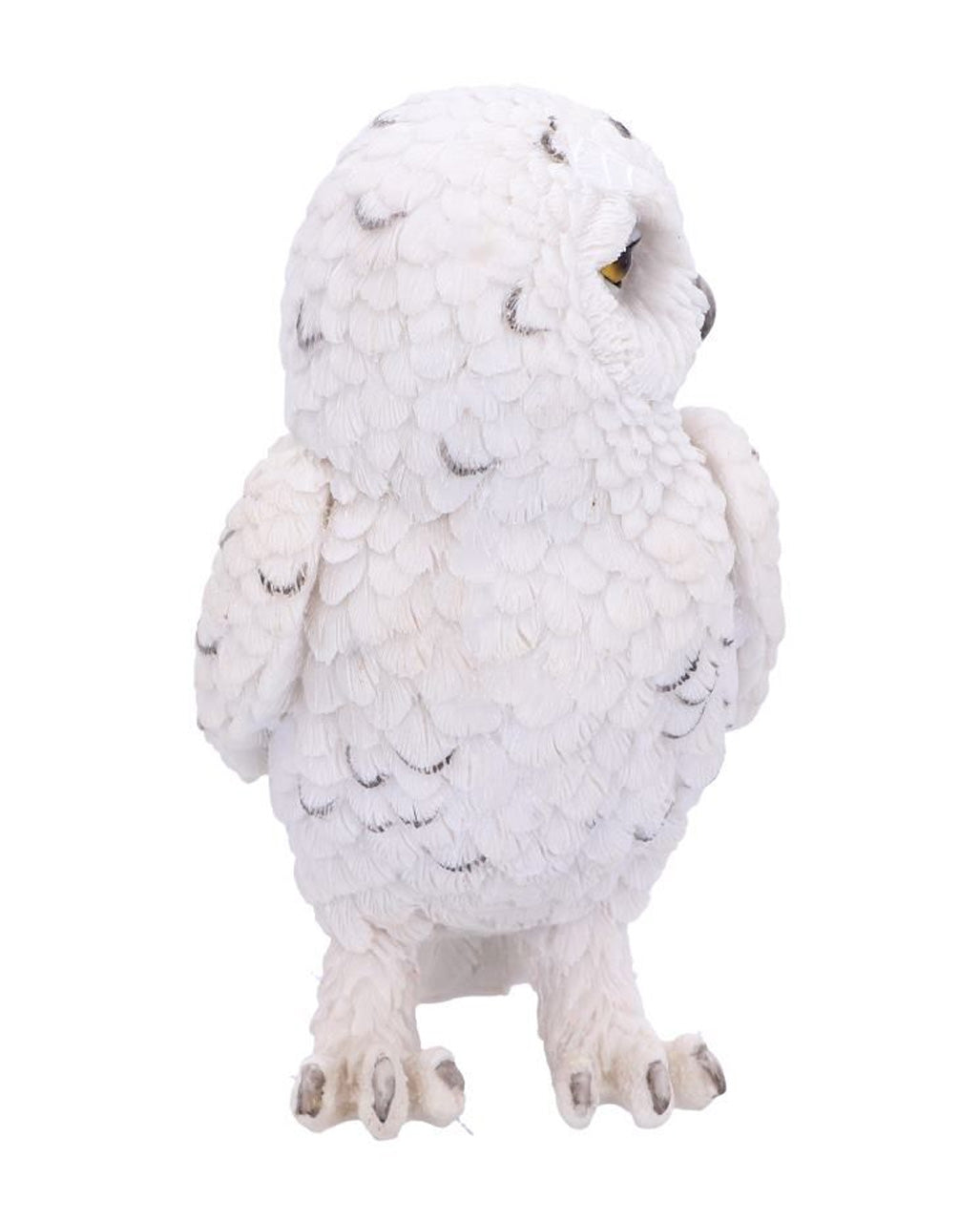 Weiße Schneeeule Statue 13,3cm
