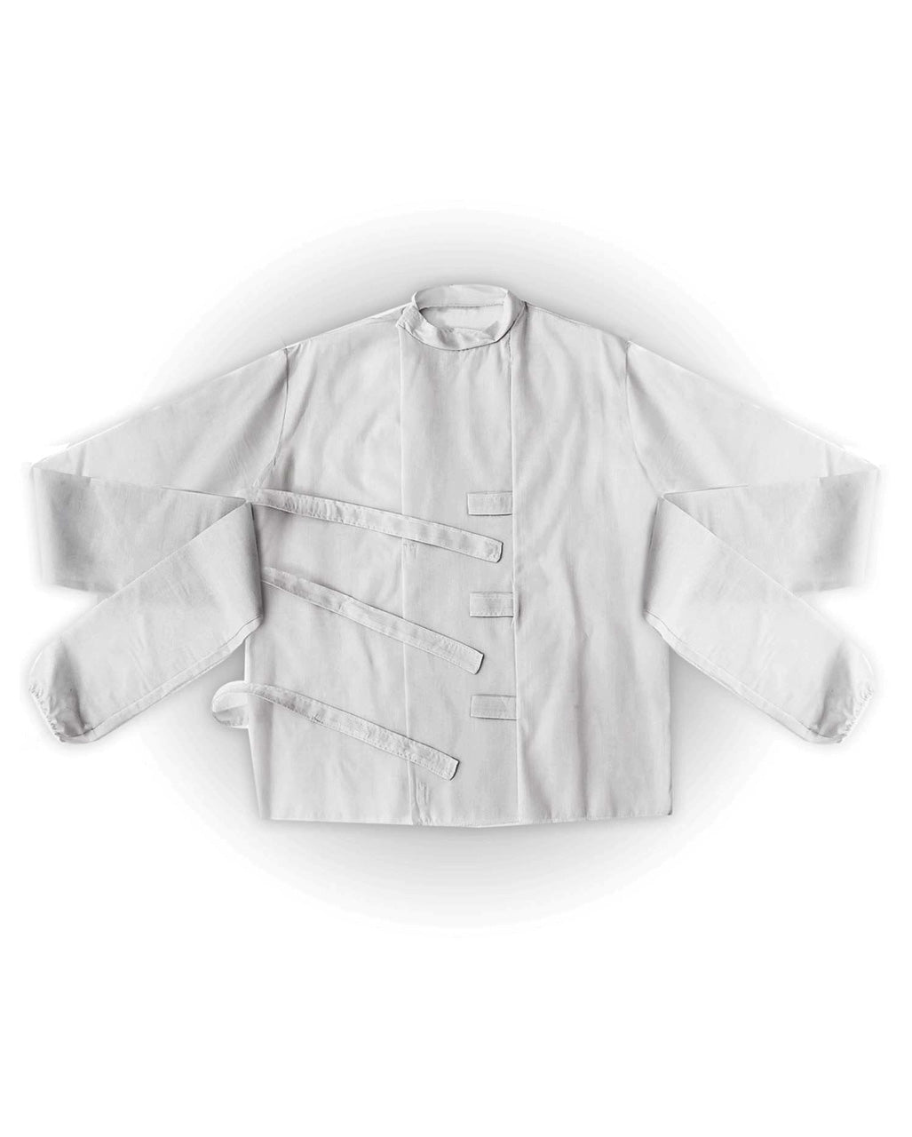 Weiße Zwangsjacke Kostümzubehör