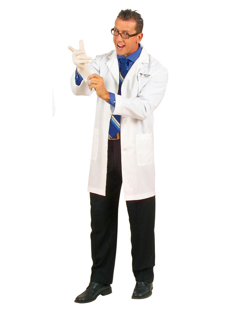 Weißer Unisex Arzt Kittel