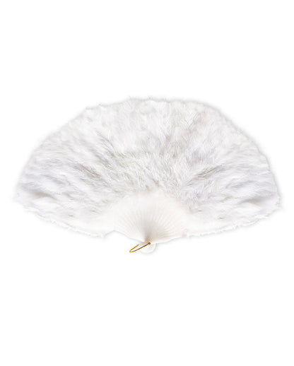 Feather Fan White