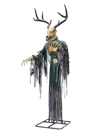 Wendigo Forest Creature Halloween Animated Prop 248cm