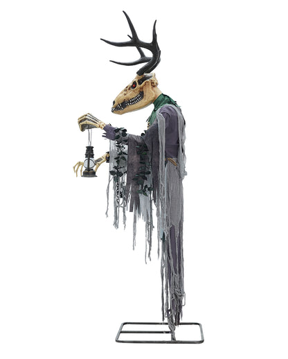 Wendigo Forest Creature Halloween Animated Prop 248cm