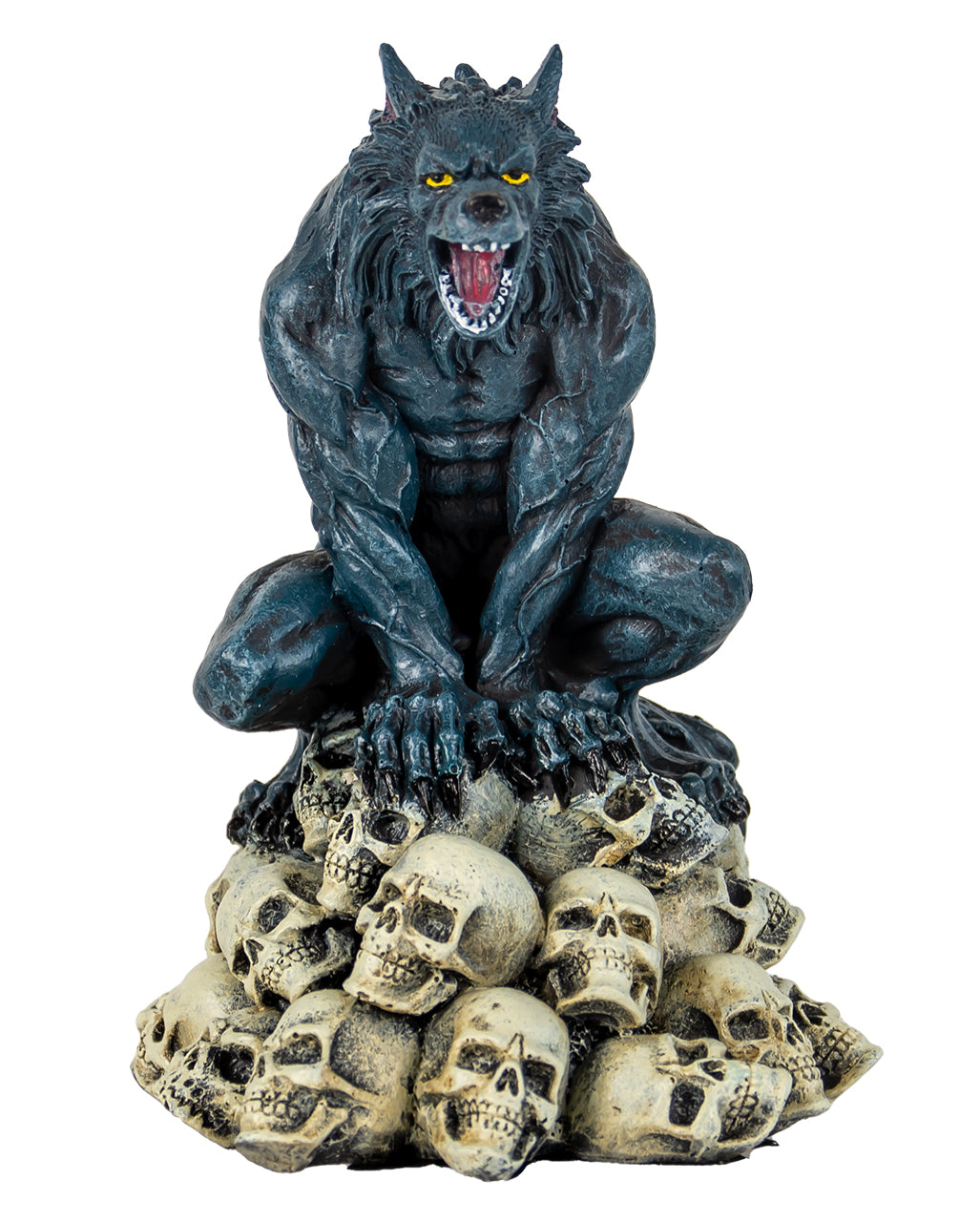 Werewolf On Skull Mountain Decorative Figure 14cm