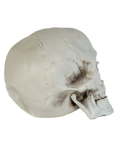 Wetterfester Totenkopf mit beweglichem Kiefer 20cm